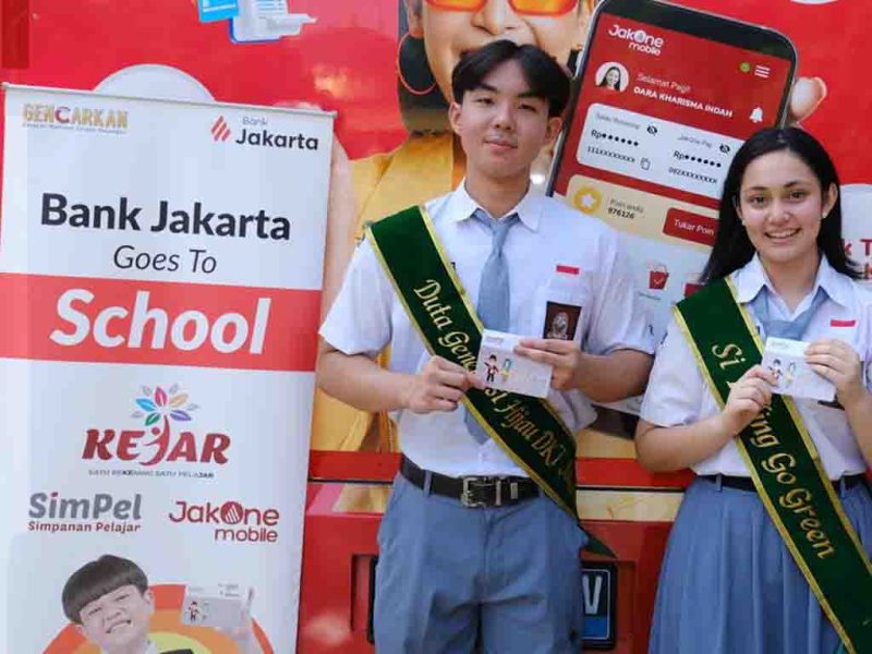 Program KEJAR DKI Jakarta 2026 bersama Bank Jakarta dan OJK disambut antusias siswa SMAN 28 Jakarta. (Foto: Istimewa)