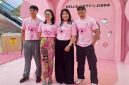 Suasana grand opening pop-up store, Hello Kitty X Jisoo di Jakarta. (Foto: Istimewa)