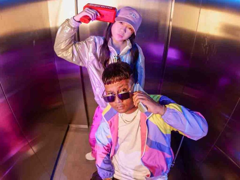 Penyanyi muda Lindee Cremona dan rapper Kawizz. (Foto: Istimewa)