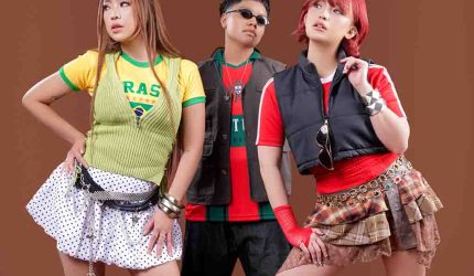 Tiga musisi elektronik, Nyxx, Tokio, dan Iqua. (Foto: Istimewa)