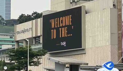 Billboard di kawasan Bundaran Hotel Indonesia sukses menuai perhatian masyarakat. (Foto: Istimewa)