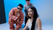 Tiga musisi Indonesia, Roni Joni, Rycko Ria, dan Naomi Ivo. (Foto: Istimewa)