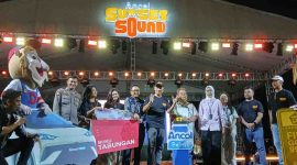 Suasana undian Ancol Points di panggung Ancol Sunset Sound. (Foto: Istimewa)