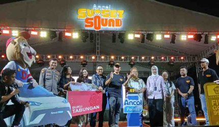 Suasana undian Ancol Points di panggung Ancol Sunset Sound. (Foto: Istimewa)