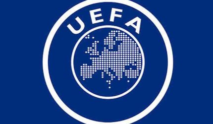 Logo Organisasi sepak bola negara-negara Eropa UEFA. (Foto: Istimewa)