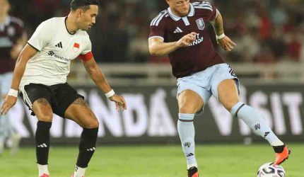 Dokumentasi laga Aston Villa Vs Indonesia All Stars. (Foto: Instagram/astonvilla)